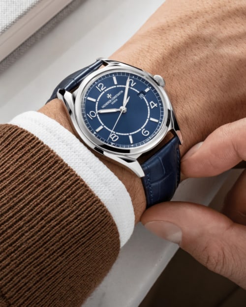 Vacheron Constantine FiftySix Self Winding watch on wrist
