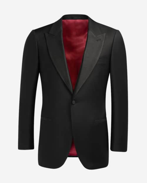 Suitsupply Black Lazio Tuxedo Suit