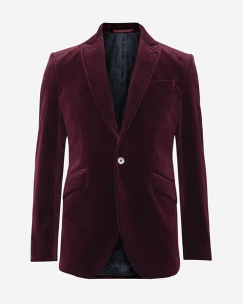 Favourbrook Newport Cotton-Velvet Tuxedo Jacket