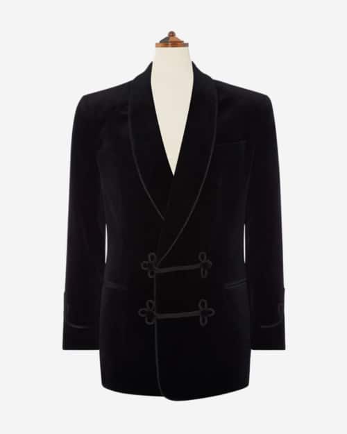 Ede & Ravenscroft Bloomsbury Black Velvet Jacket