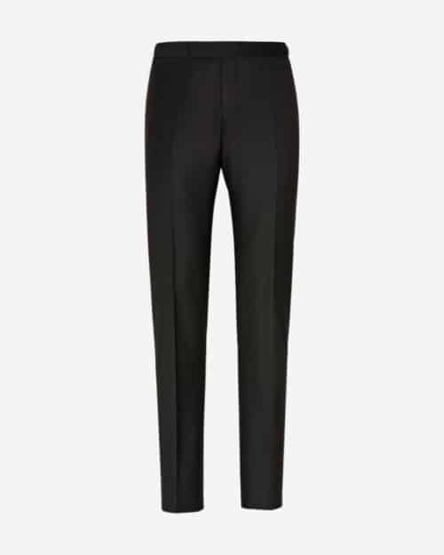 Suitsupply Black Brescia Tuxedo Trousers