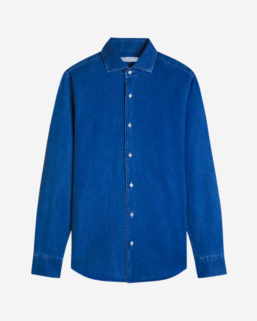 Men’s Denim Shirt Outfit Inspiration 14 Modern Looks For 2024