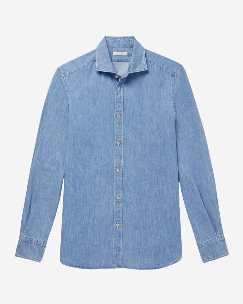 Men s Denim Shirt Outfit Inspiration 14 Modern Looks For 2024 men-s-denim-shirt-outfit-inspiration-14-modern-looks-for-2024