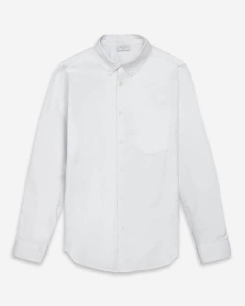 L'Estrange The All Day Oxford Shirt in White