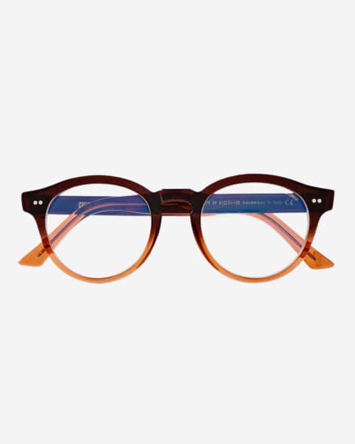 Cutler & Gross 1378 Round-Frame Acetate Blue Light-Blocking Optical Glasses