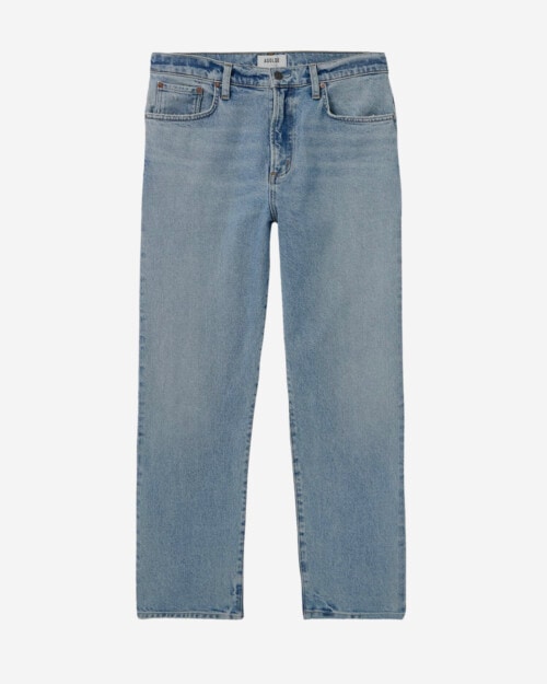 AGOLDE Curtis Slim-Fit Straight-Leg Distressed Jeans