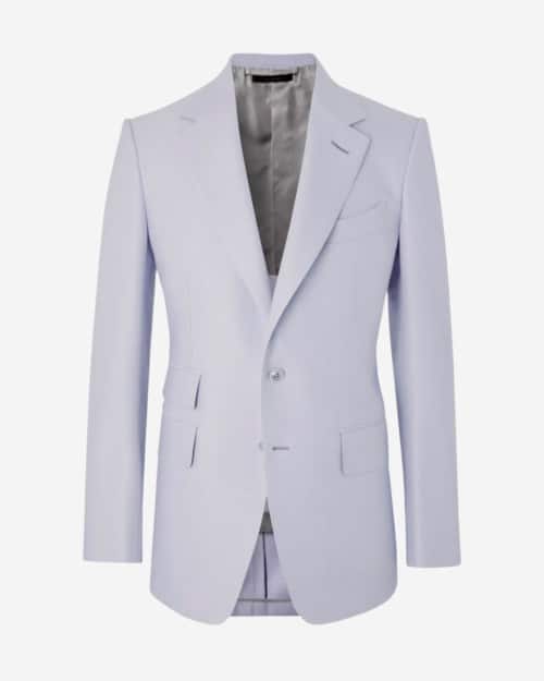 Tom Ford Grain de Poudre Silk, Wool and Mohair-Blend Suit Jacket