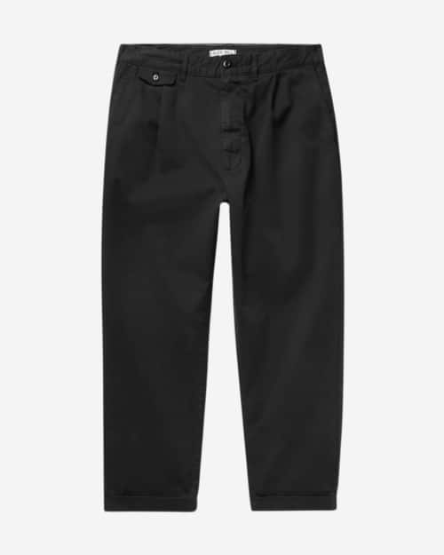Alex Mill Cropped Tapered Cotton-Blend Twill Chinos