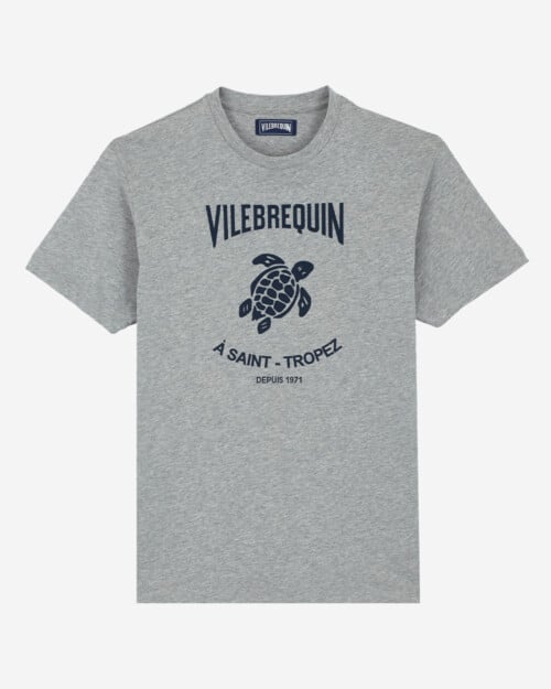 Vilebrequin Cotton T-shirt Flocked Turtle