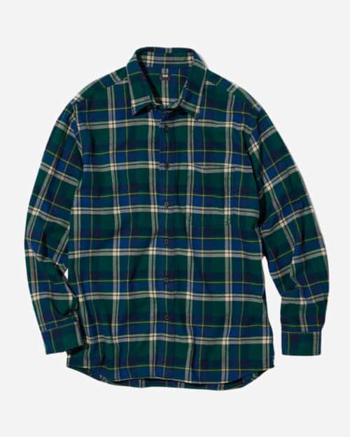 Uniqlo Flannel Regular Fit Checked Shirt