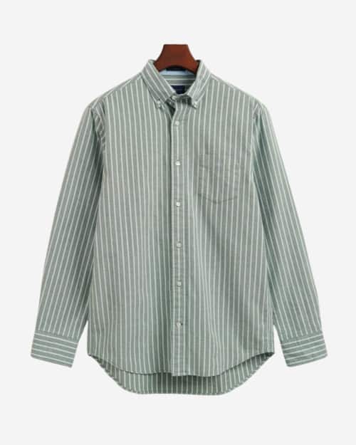 GANT Regular Fit Light Oxford Stripe Shirt