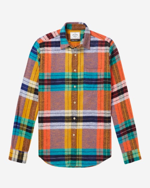 Portuguese Flannel Checked Cotton-Flannel Shirt