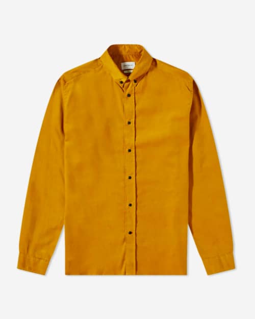 Oliver Spencer Cord Brook Button Down Shirt