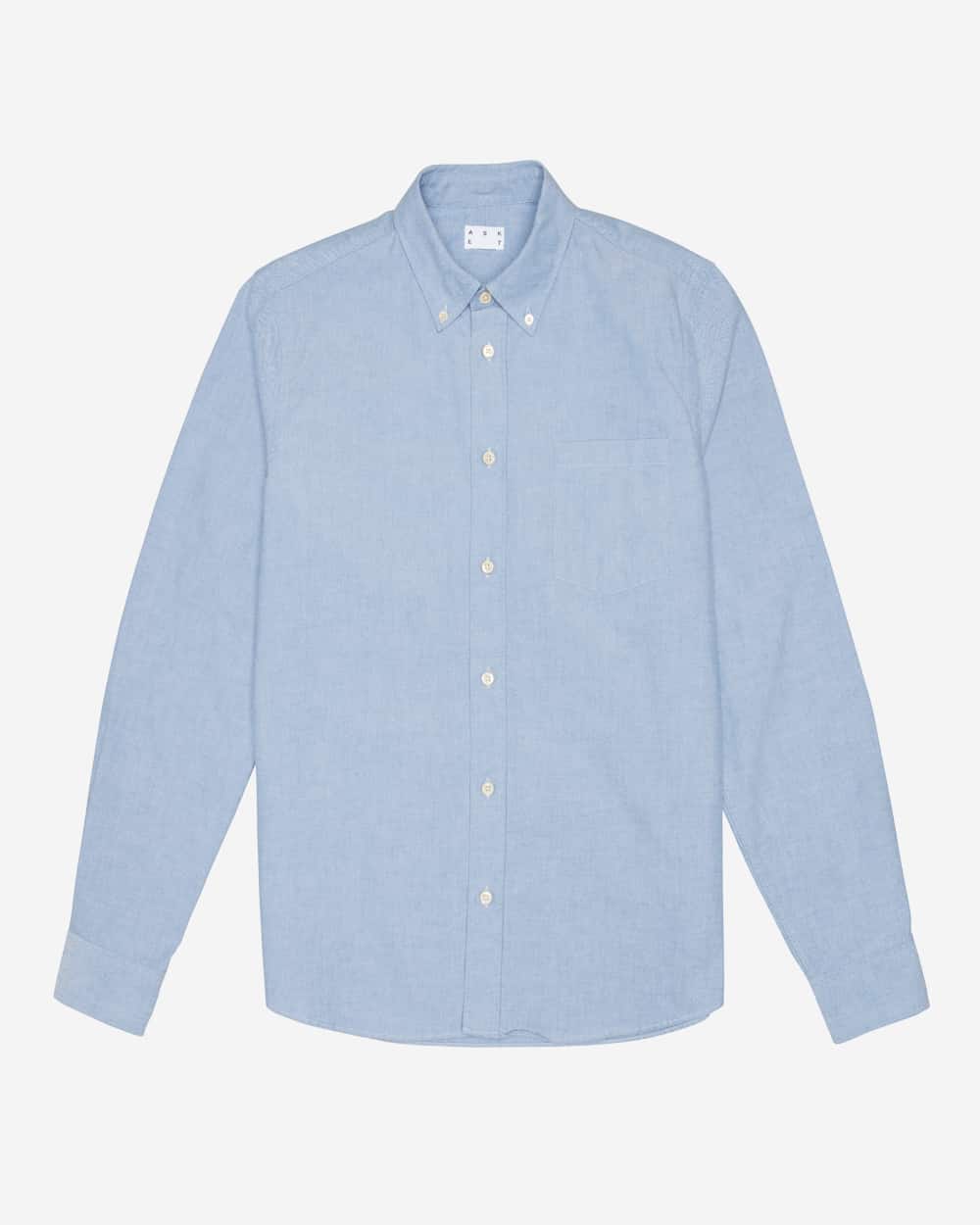 ASKET The Oxford Shirt Blue