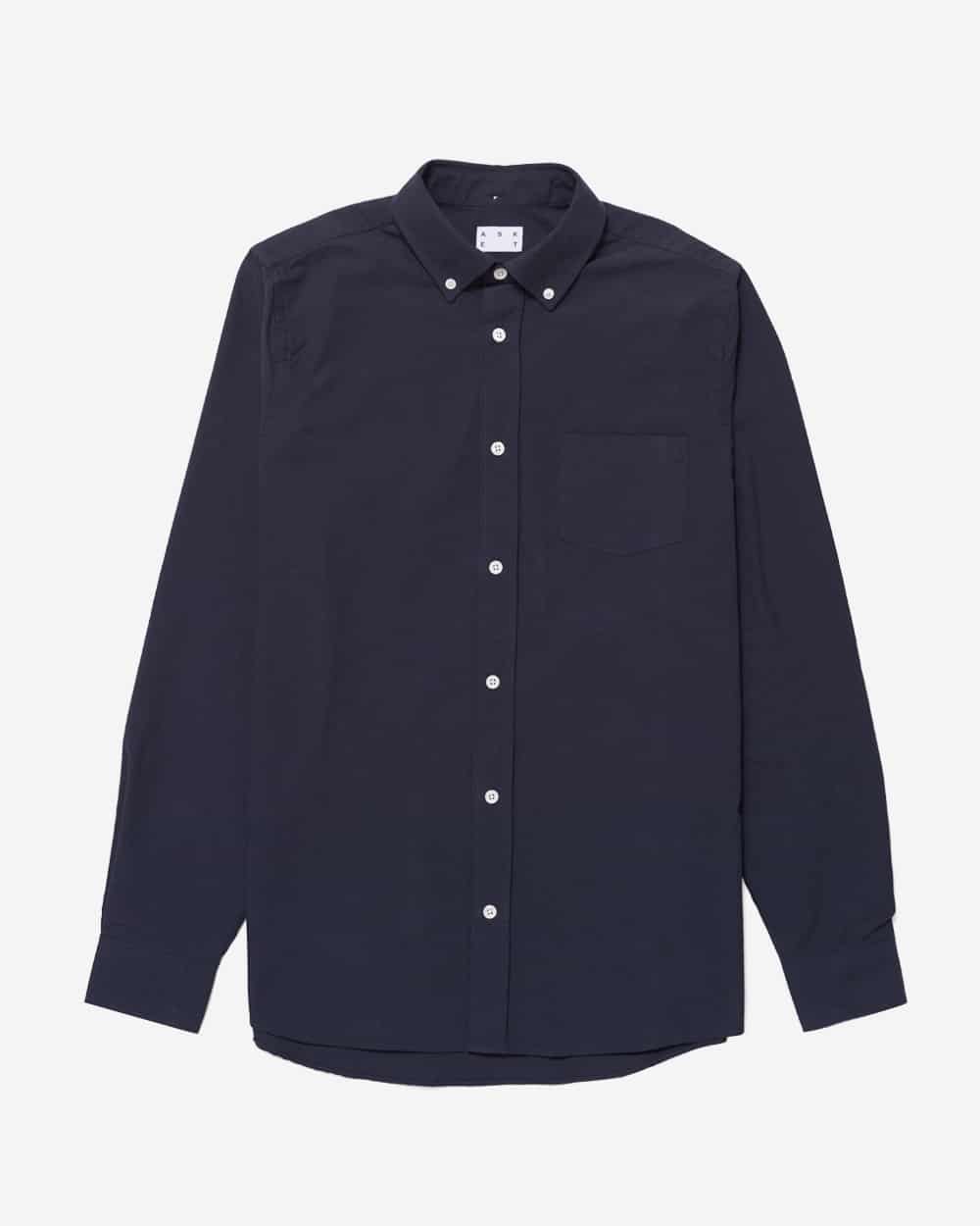 ASKET The Oxford Shirt Blue