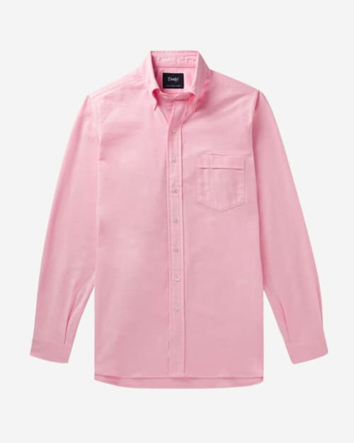 Drake’s Button-Down Collar Cotton Oxford Shirt