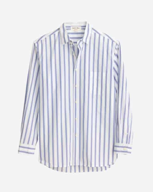 Alex Mill Easy Shirt in Variegated Stripe