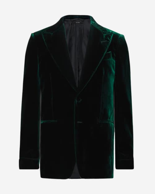 Tom Ford Shelton Slim-Fit Velvet Tuxedo Jacket