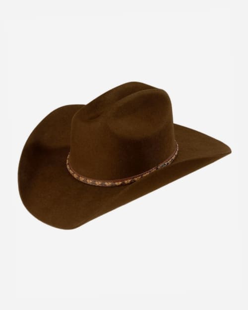 Justin Men's Plains 2X Wool Felt Cowboy Hat