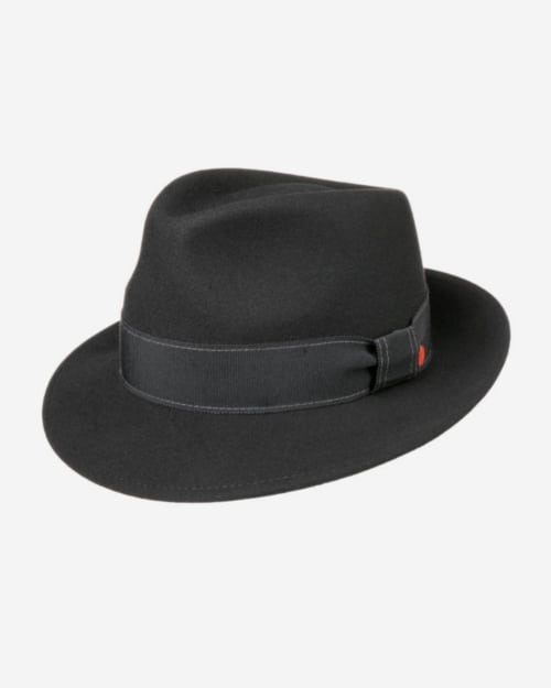 Mayser Manuel Fedora Hat Black