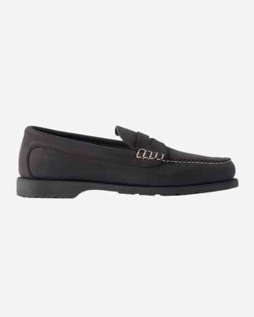 Quoddy Rover Capetown Suede Penny Loafers