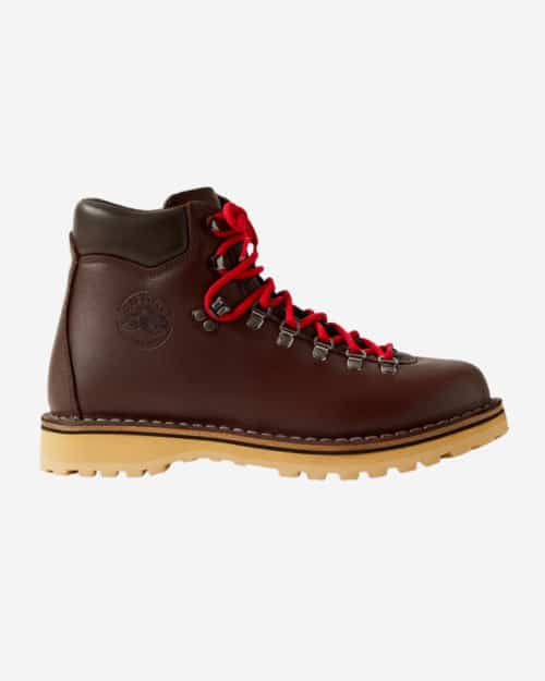 Diemme Roccia Vet Logo-Debossed Leather Hiking Boots