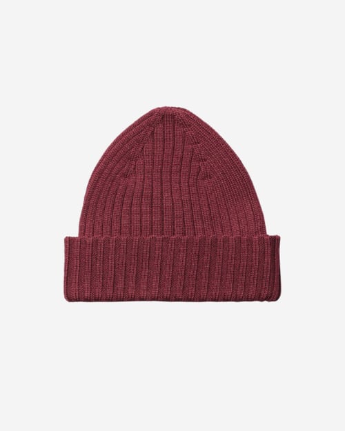 Asket The Ribbed Wool Beanie