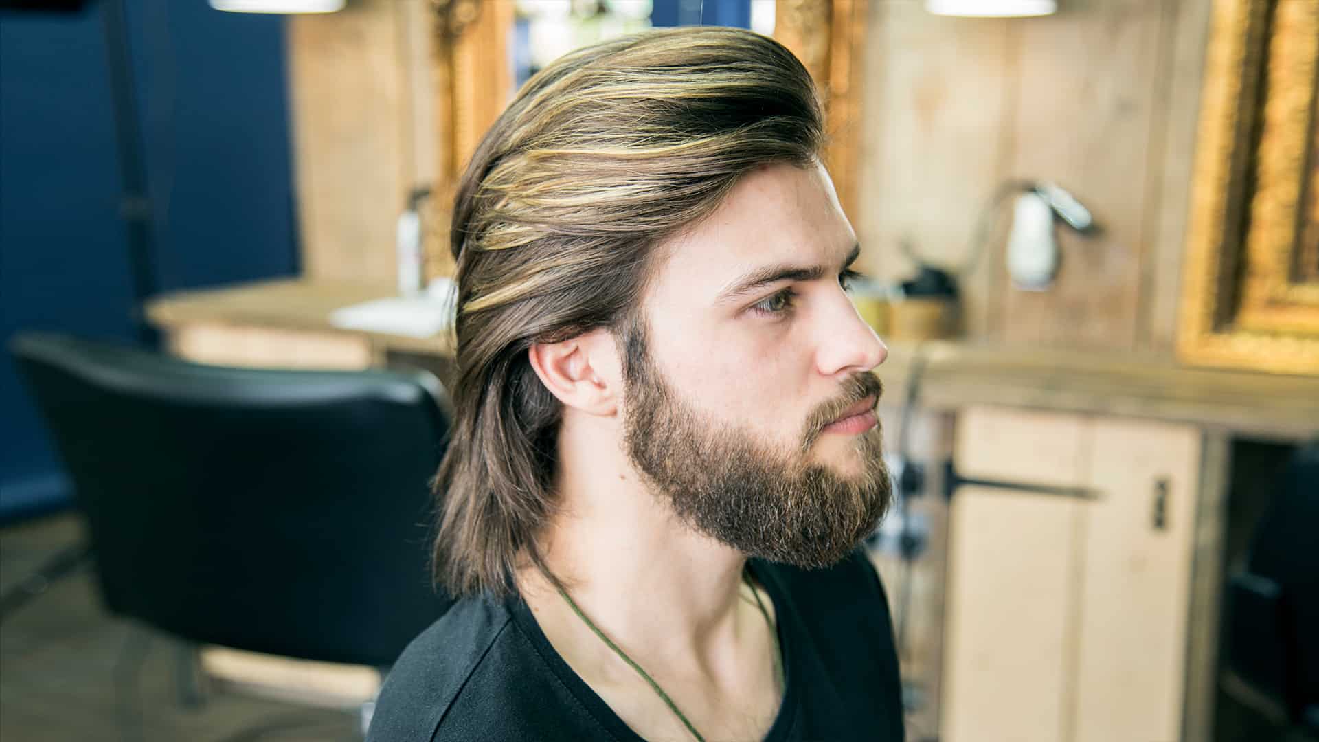 Long hair styling tips for men