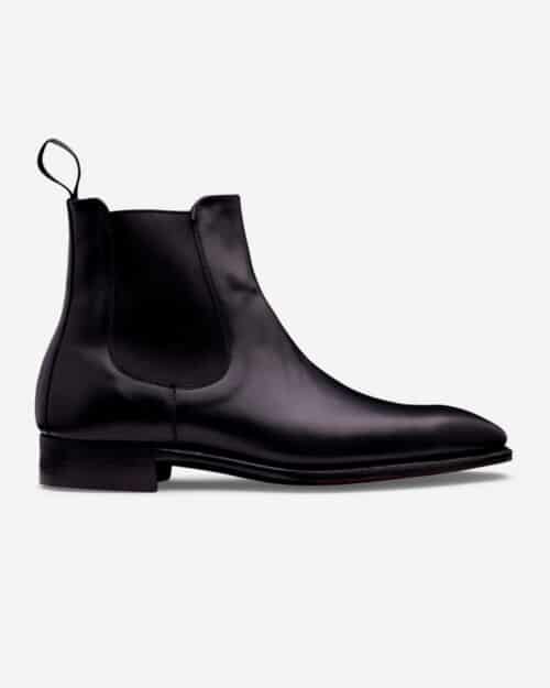 Godwin Chelsea Boot in Black Calf Leather