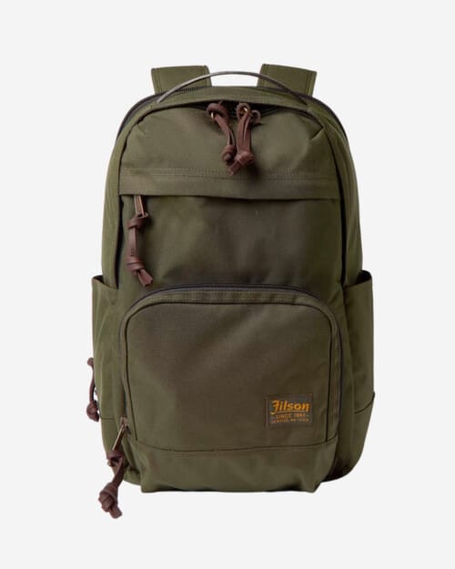 Dryden Leather-Trimmed CORDURA Backpack