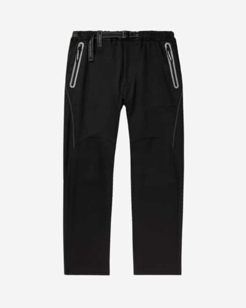 Air Hold Slim-Fit Tapered Belted Thermolite and Canvas Trousers