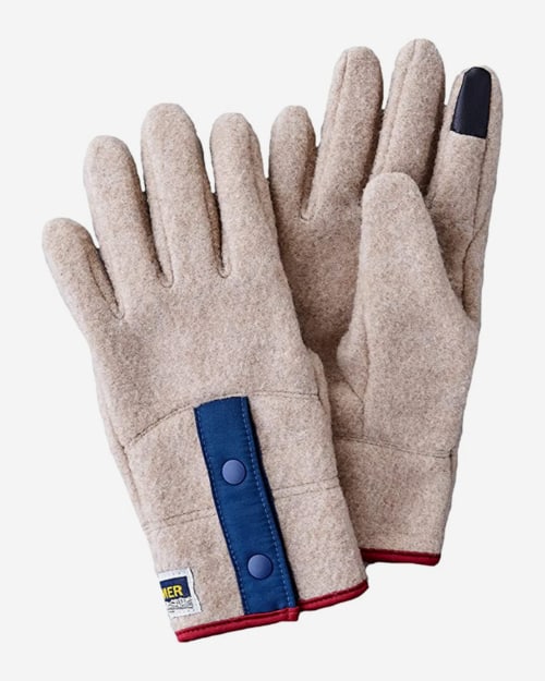 Elmer Recycled Wool Fleece Glove Conductive Gloves