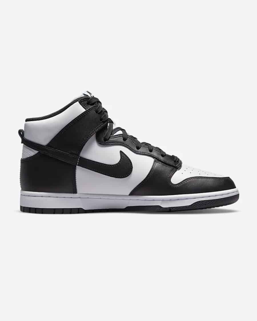 Nike Dunk High Retro sneaker in black and white colourway