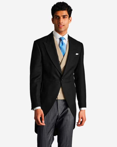Charles Tyrwhitt Morning Suit Tail Coat - Black