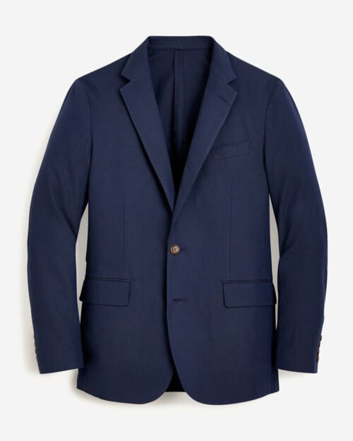 J.Crew Ludlow Slim-Fit Unstructured Suit Jacket in Irish Cotton-Linen