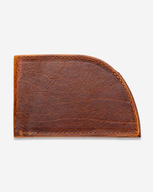 Rogue Industries American Bison Leather Front Pocket Wallet