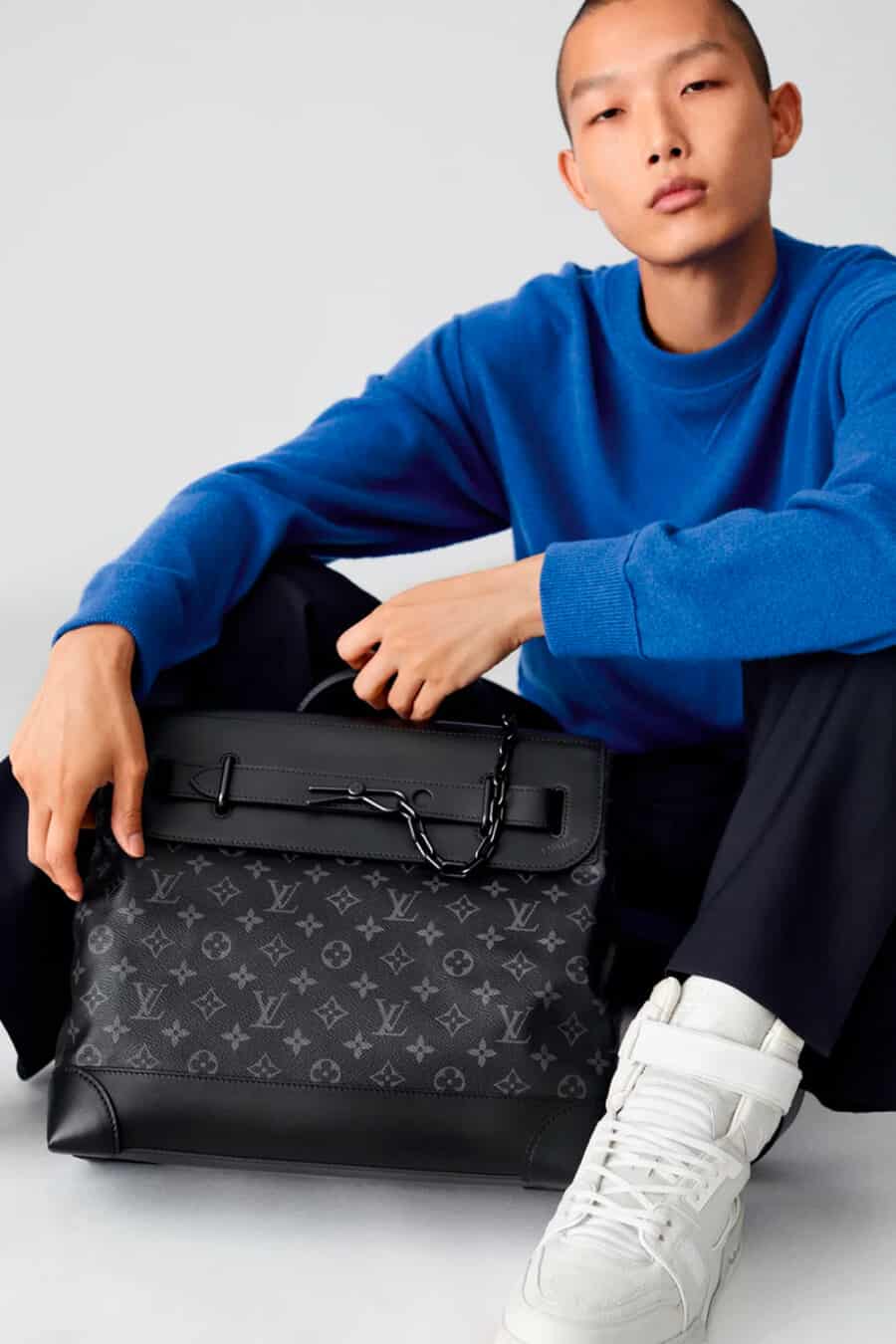 Asian Model Xu Meen modelling for a Louis Vuitton campaign