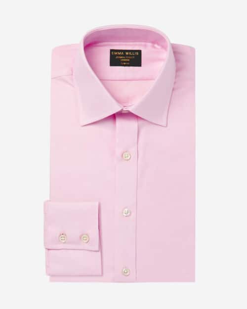 Cutaway-Collar Cotton Oxford Shirt