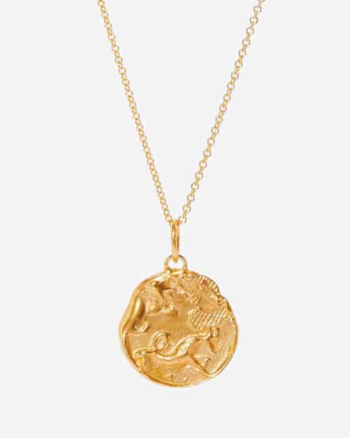 Alighieri Capricorn 24kt Gold-Plated Necklace