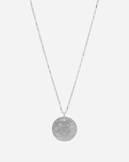 Alighieri The Snow Lion Medallion Necklace