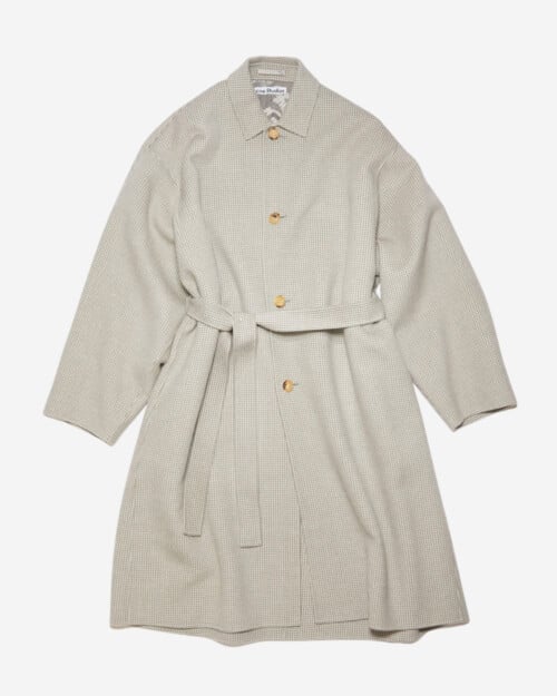 Acne Studios Single-Breasted Belted Coat