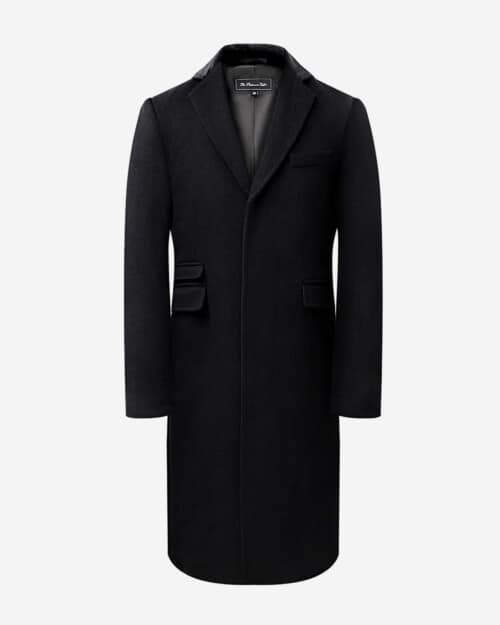 Platinum Tailor Wool & Cashmere Covert Coat