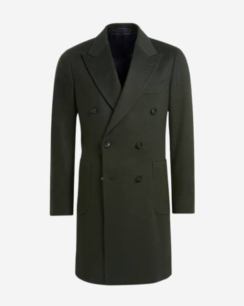 Suitsupply Green Overcoat