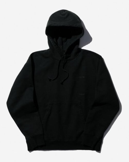 CDLP Heavy Terry Pullover Hoodie in black