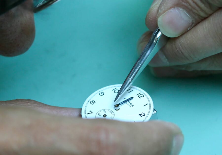 Fears watches are part-made in Britain