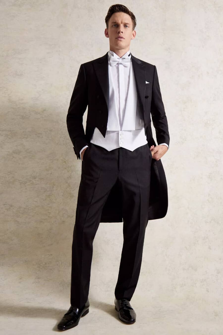White Tie Wedding Guest Men Outfit 3 900x1350 