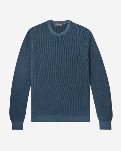 Loro Piana Ribbed Cashmere Sweater