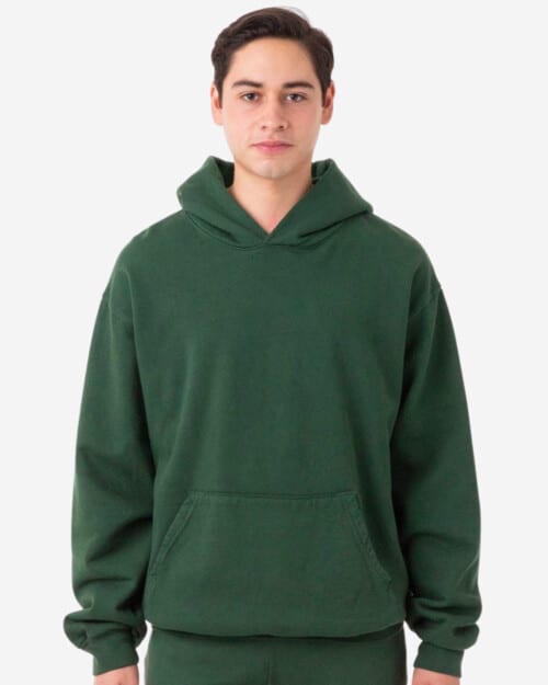 Los Angeles Apparel HF09GD - Garment Dye 14oz. Heavy Fleece Hooded Pullover Sweatshirt