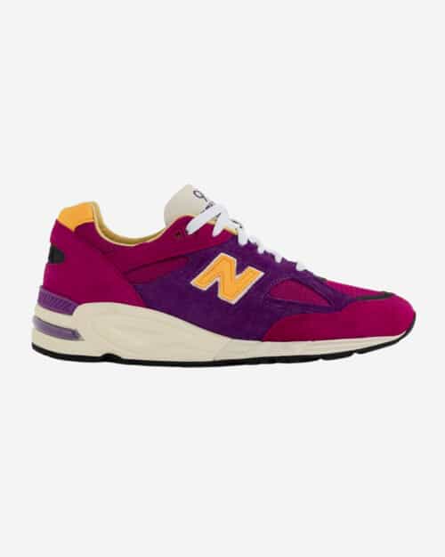 New Balance Made in USA 990v2 Suede, Mesh and Canvas Sneakers