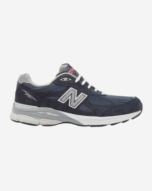New Balance Made in USA 990v3 Mesh and Suede Trainers